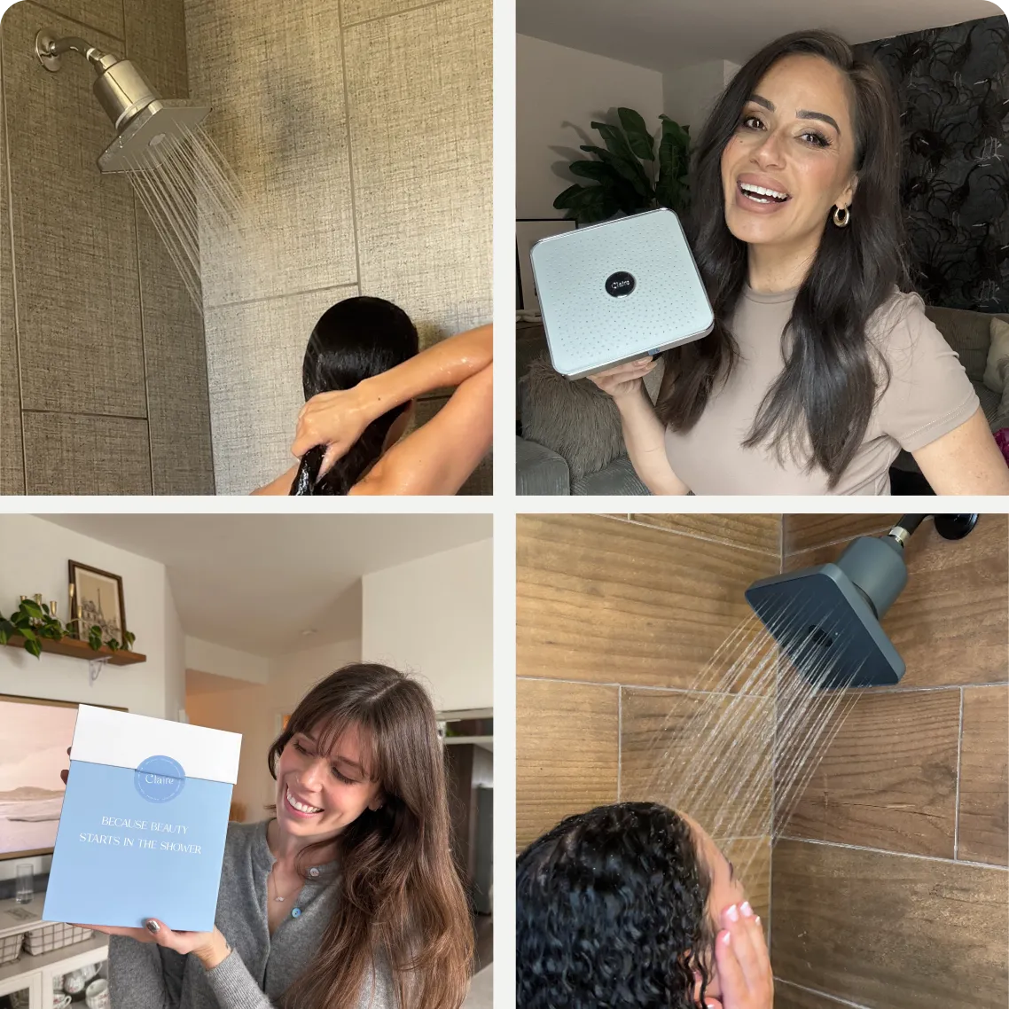 Claire Filtered Showerhead