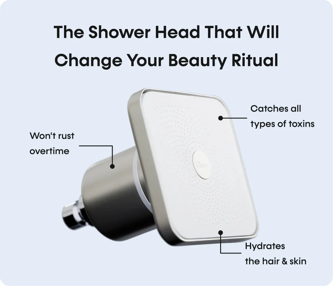 claire the showerhead that will change your beauty ritual