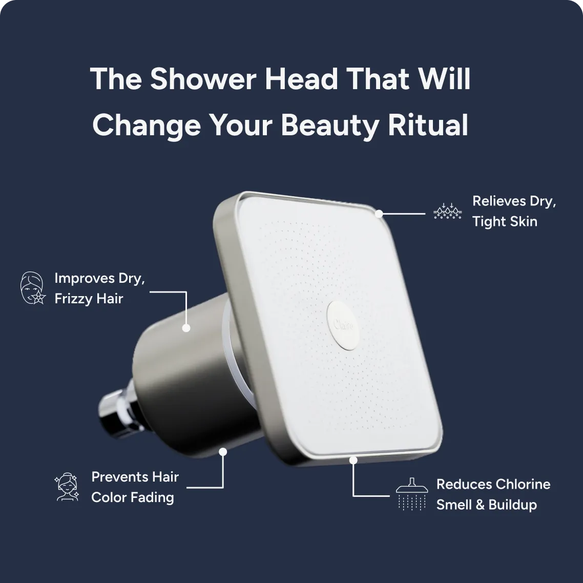 Claire Filtered Showerhead