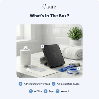 Claire Filtered Showerhead