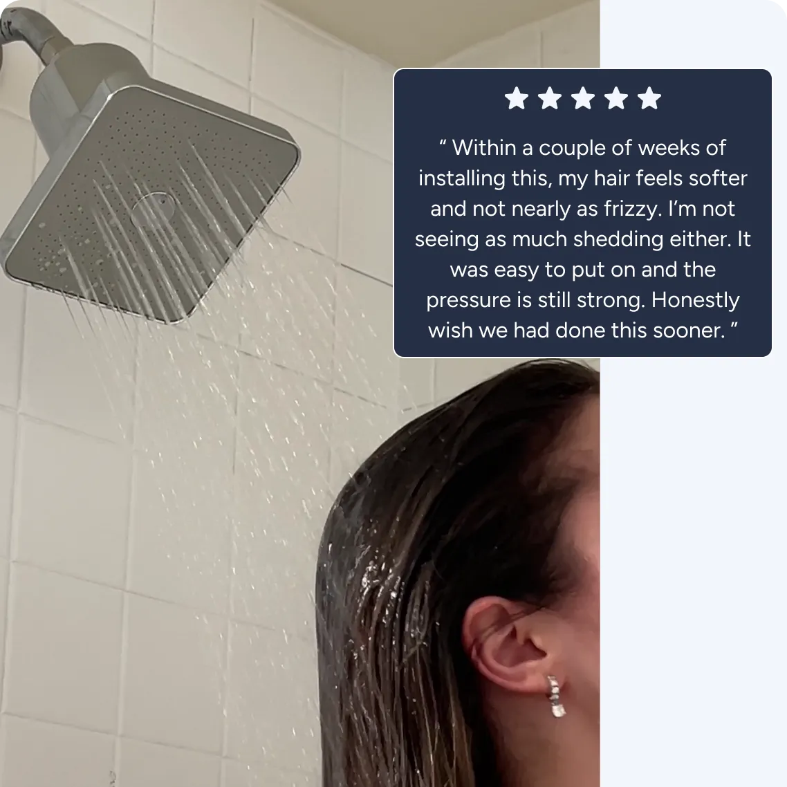 Claire Filtered Showerhead
